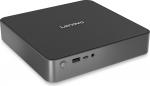 Lenovo IdeaCentre Mini x lauaarvuti | Copilot+ PC | Snapdragon X X1-26-100 | 32GB RAM | 1TB SSD | Qualcomm Adreno Graphics | Windows 11 | Luna Grey | 1L | 3 kuud Premium Care | 3 kuud Premium Care