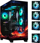 BITFENIX CETO Premium Edition Volcano Mid Tower PC korpus (must)