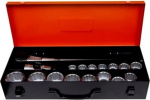 Bahco 8821MB 3/4 Bihexag. Muhvikomplekt 21 PC