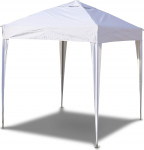 SANHENG Pop Up Gazebo Raske veekindel aed 3x3m ilmastikukindel Gazebo koos terasraami reisikoti ja 4 jala kaalukotiga (valge)