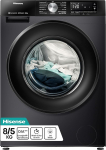 Hinsense WD3S8043BB3 pesukuivati / ConnectLife / 16 programmi / 8 kg / 54 liitrit / 1400 rpm / Aurufunktsioon / JetWash / Anti-Allergia programm / Autoprogramm / Eco Wash / Steam Refresh / Wool / Energiat&otilde;husus A-D