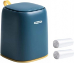 Mini plastist pr&uuml;gikast Vannituba V&auml;ike pr&uuml;gikast lauale kontorisse k&ouml;&ouml;ki Kompaktne disain Kosmeetiline pr&uuml;gikast kodukontorisse garderoobi magamistuppa (merev&auml;e sinine)