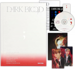 ENHYPEN - [Dark Blood] (NEW Ver.) Fotoraamat + CD-R + Fotokaart + S&otilde;numifotokaart + Kleebis + Postkaart + J&auml;rjehoidja + Poster koos laulus&otilde;nadega + 2 Pin Button Badges + 4 lisafotokaarti + 4 lisafotokaarti
