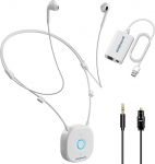 Holdsound HSD100 juhtmevabad TV k&otilde;rvaklapid eakatele, juhtmevabad k&otilde;rvaklapid televiisorile USB saatjaga, kaelarihma disain, t&auml;iustatud helitugevus, heli viivituseta, Plug and Play, 15 tundi kestvusega