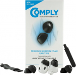 Comply Foam Tips for Apple AirPods Pro 3.0, Small, Black, 3 paari - Suurep&auml;rane m&uuml;raisolatsioon, suurem mugavus, turvaline paigaldus, puhastamise ja otsiku eemaldamise t&ouml;&ouml;riist in