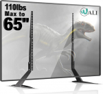 WALI universaalne telerialus, lauaplaat enamusele 22" kuni 65" LCD lameekraaniga teleritele VESA kuni 800x400mm (TVS001) - must