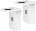 Cozycase pistikupesa hoidik Dot/Google Nest Mini jaoks - seinale paigaldatav seinapoe hoidik (valge, 2 tk)