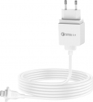 HOLACA toiteadapter koos 30ft/9m laadimiskaabliga eufycam S300 eufy 3C turvakaamerale (30ft/9m toitejuhe x 1+ QC3.0 toiteadapter x 1)