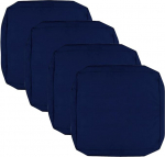 FLYMEI Patio padjakatted, veekindel v&auml;ljas padjakate asendamine ainult patio diivanile v&auml;ljas diivanipadja katted (61x55x10cm, 4 katted ainult, Sapphire Blue)