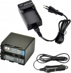 DSTE&reg; asendusaku ja DC01E reisilaadija &uuml;hildub Sony NP-QM91D CCD-TRV128 CCD-TRV138 CCD-TRV228 CCD-TRV308 CCD-TRV318 CCD-TRV328 CCD-TRV338 DCR-DVD100 DCR-DVD101 DCR-DVD20ga