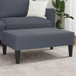 Rantry jalgpidi tumehall 77 x 55 x 31 cm Sametist aiakohvri diivanvoodi elutuba diivanid &otilde;ue elutuppa patio v&auml;ljas