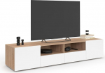 IDMarket - Telerialus 180 cm ELI Wood, p&ouml;&ouml;giefektiga valge uksepinnaga