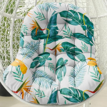 joomie Asendus Munak&auml;igutooli padi veekindel 120 x 84 x 18 cm paks v&auml;ljas Patio rippuv korv tooli padi eemaldatav padjapadi koos rihmadega aiakokteili munale