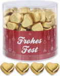 G&uuml;nthart 150 kullast &scaron;okolaadi s&uuml;damete pakend nugati t&auml;idisega, nugati kreem r&otilde;&otilde;msat festivali, kuldsed s&uuml;damed &scaron;okolaadi j&otilde;uludest (1,2 kg)