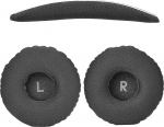 Defean asenduspadjakomplekt 2 in 1 k&otilde;rvapadjad ja peapael, mis &uuml;hildub JBL Tune 600 (T600BTNC 600BTNC) / 660 (T660NC 660NC) / 670 (T670NC 670NC) k&otilde;rvaklappidega (must)