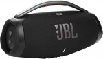 JBL Boombox 3 juhtmevaba Bluetooth-k&otilde;lar, kaasaskantav veekindel muusikakast sise- ja v&auml;lisrežiimiga, 24 tundi taasesitusaega, must