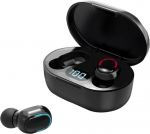 Bluetooth k&otilde;rvaklapid, 48 tundi m&auml;nguaega, USB-C laadimiskarp, kiirlaadimine, Bluetooth 5.3, IPX4 veekindel, puutetundlikud andurid, k&otilde;rvasisesed s&uuml;gavad bassid, sisseehitatud mikrofoniga k&otilde;rvaklapid, juhtmevabad, mustad