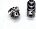 B&uuml;rstenloser Motor Motorritzel,Zahnr&auml;der,Motorritzel Zahngetriebe Motorritzel 0,5M Schneckengetriebe 1:20/30/40/50 Geschwindigkeitsverh&auml;ltnis 40cr Pr&auml;zisionsschnecke 4/5/6MM(0.5m 25t 6mm)
