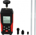 TA500C Digitaler Tachometer, Kontakt & Ber&uuml;hrungslos Hochpr&auml;zise Drehzahlmesser, 3-100000 U/min LED-Hintergrundbeleuchtung, F&uuml;r Motor, L&uuml;fter Pumpe, Turbine Getriebe Industrie,