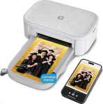 HP Sprocket Studio Plus Wi-Fi Printer - Wirelessly Prints 4" x 6" Photos from Your iOS and Android Device