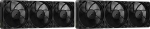 CORSAIR iCUE LINK RX120 MAX 120mm PWM paks ventilaator koos iCUE LINK s&uuml;steemikeskusega - k&otilde;rge staatiline r&otilde;hk - vedelkristallpol&uuml;meer - magnetkuppel laager - kolmikpakett - must (2 tk)