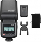 Godox TT520III juhtmevaba kaamera v&auml;lk GN33 8 v&otilde;imsuse taset S1/S2 režiimid 433MHz vastuv&otilde;tjaga, &uuml;he kontaktiga kuuma kinga, mis &uuml;hildub Canon Sony Nikon Fujifilm Olympusiga