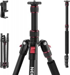 NEEWER Basics TP15 kaamera statiiv monopood, 71-tolline metallist raskekaaluline kaasaskantav reisimine DSLR mobiiltelefoni statiiv koos mobiiltelefoni hoidjaga, mis &uuml;hildub iPhone filmide videoga, kuulipea ei kuulu komplekti