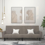 ZEYUAN 375774 2-kohaline diivanvoodi, helehall samet, Lounge diivan, diivanid ja diivanid, Relax diivan, diivan elutuppa