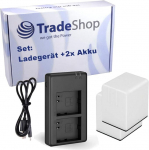 2x aku + 2x laadija Netgear / Arlo Go turvakaamerale - 3000 mAh 7,2 V Li-Ion - Asendab DU-A1, DU-A2 - laadimisjaam Micro USB kaabliga