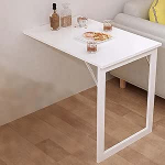 FAXJRU Valge seinale kokkupandav laud K&ouml;&ouml;gilaud S&ouml;&ouml;gilaud Kokkupandav laud Ujuv laud Kokkupandav arvutilaua elutuppa K&ouml;&ouml;gi t&ouml;&ouml;pink N&auml;htamatu ruumi s&auml;&auml;stmine