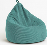chilly pilley Corduroy Bean Bag 65 x 85 cm koos EPS t&auml;idisega - istmepadi hall - mugav Bean Bag