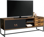 IDMarket - 140cm Chicago 2 uksega ja sahtliga t&ouml;&ouml;stuslik TV kapp