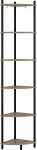 Vicco Bivio nurgariiul, Goldkraft Tamm / Antratsiit, 29 x 163,5 cm, 6 riiuliga