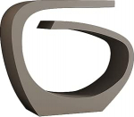 Moderner Grauer Konsolentisch f&uuml;r den Eingangsbereich - Langer Sofatisch f&uuml;r Wohnzimmer und Flur, dekorativer Akzent-Foyertisch, stilvolle M&ouml;bel f&uuml;r Eingangsbereich und Wohndekor