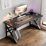 Kaasaegne arvutilaua, 47,5-tolline m&auml;ngulaua t&ouml;&ouml;laud, lihtne puidust ja metallist laud koju ja magamistuppa, &otilde;huke disain kontorisse