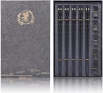 Youda s&ouml;&ouml;gipulgad Korduvkasutatavad Hiina Jaapani sulamist s&ouml;&ouml;gipulgad koos hoidjaga, n&otilde;udepesumasinas ohutu, Premium Quality s&ouml;&ouml;gipulkade kingikomplekt (5 paari)