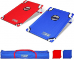 DOCTOR SPORT Original Offizielles 90x60cm Cornhole | Amerikanisches Cornhole | Luxus Tragetasche | Offizielle Abmessungen | Premium Qualit&auml;t | Outdoor & Indoor