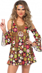 Leg Avenue 85610 women's starflower hippie costume
