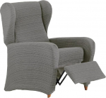 Eysa Aquiles Bi-Elastic Relax Sofa Cover Colour 06-Grey, Polyester-Cotton, grey, 37 x 29 x 5 cm
