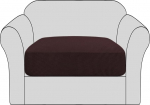 H.VERSAILTEX Super Stretchy Single Seat Cushion Cover Diivan Covers Diivan Padi Cover Slipcovers paks Jacquard Structure Twill kangas (1 tool padjakate, &scaron;okolaad)