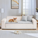 LiveGo paks diivan katab pestav pehme Faux Mink Velvet Plush Universal Pet Diivan Cover Pehme ja kohev mittelibisev diivan Slipcovers 2 3 4 istuja m&ouml;&ouml;bli kaitsja elutoa jaoks