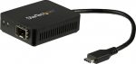 StarTech.com USB-C valguskaabli konverter - avatud SFP - USB 3.0 Gigabit Ethernet v&otilde;rguadapter - 1000BASE-SX/LX - Windows / Mac / Linux