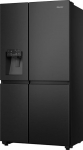 Hisense RS818N4IFD Vabalt seisev side-by-side k&uuml;lmik, must, 632 L