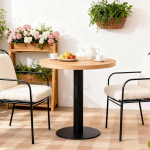 Mingone s&ouml;&ouml;gilaud &uuml;mmargune 60 cm s&ouml;&ouml;gilaud V&auml;ike k&ouml;&ouml;gilaud 2 inimesele R&otilde;du lauakomplekt s&ouml;&ouml;gituppa k&ouml;&ouml;ki elutuppa