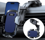 2025 Neust ja Strongest: Mobiiltelefonihoidja auto uuendamine painutatav alumiiniumist iminapp: Mobiiltelefoni hoidja auto 360&deg; p&ouml;&ouml;ratav auto mobiiltelefoni hoidja armatuurlaua ketas iPhone 16 Pro Max 15 14 jaoks.