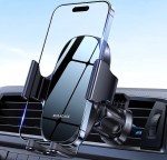 Miracase mobiiltelefoni hoidik auto ventilatsiooni jaoks Universaalne auto nutitelefoni hoidik iPhone 12 / 12 Pro / 11 / SE / XS / XR / 8 / Samsung / Huawei / Xiaomi / LG jne.
