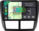 YUNTX [DAB-4G+64G] Android 14 Autoradio Subaru Forester/Impreza 2007-2012-[Integreeritud DAB+/CarPlay/Android Auto/DSP/GPS]-9-tolline IPS 2.5D puuteekraan MIC+kaamera USB/MirrorLink/Bluetooth