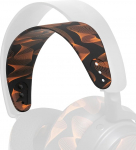 WC -StirnbandZ Arctis Nova - Wicked Cushions'i t&auml;iustatud silikoonist peapael Arctis Nova k&otilde;rvaklappidele - Parem painduvus, mugavus ja stiil koos sobivate k&otilde;rvapadjadega | Kinetic Wave