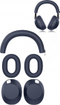 Sony WH-1000XM6 &uuml;mbris, yystao k&otilde;rvaklappide k&otilde;rvaklapid, mis &uuml;hilduvad Sony WH-1000XM6 k&otilde;rvaklapi kattega Sony WH-1000XM6 jaoks, 3 in 1 k&otilde;ikeh&otilde;lmav kaitse, tilgakindel, higikindel, lihtne