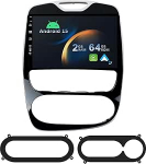 Android 14 autoraadio Renault Clio 4 ZOE (2013-2019)-2 DIN [Integreeritud juhtmevaba CarPlay/Android Car/GPS]-10.1 tolli IPS 2.5D 1280 x 600 koos kaameraga DAB / roolijuhtimispult / WiFi/USB